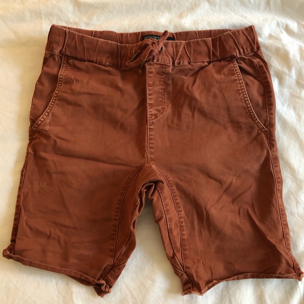 RSQ Orange Chino Shorts